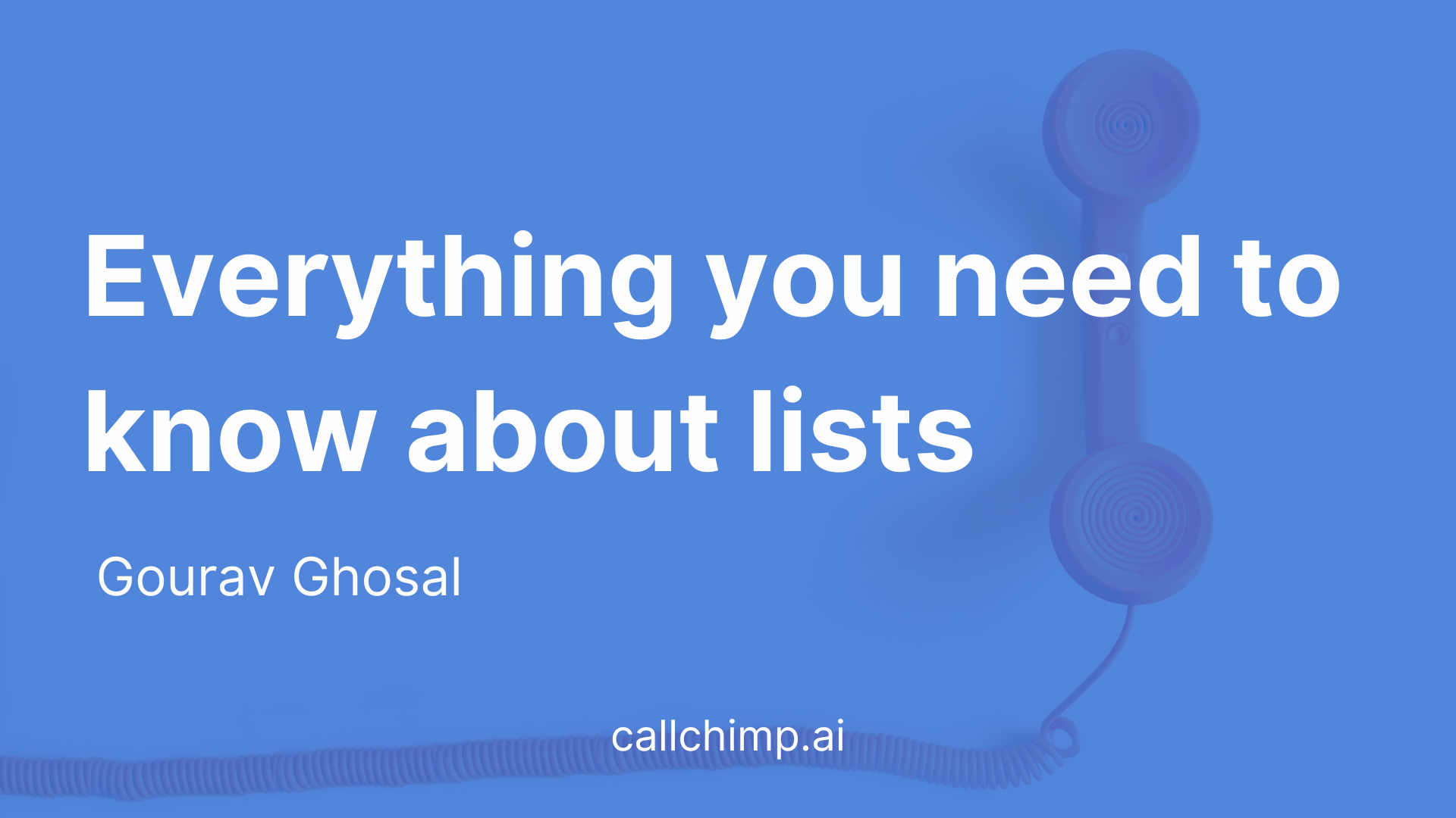 Everything You Need to Know About Lists