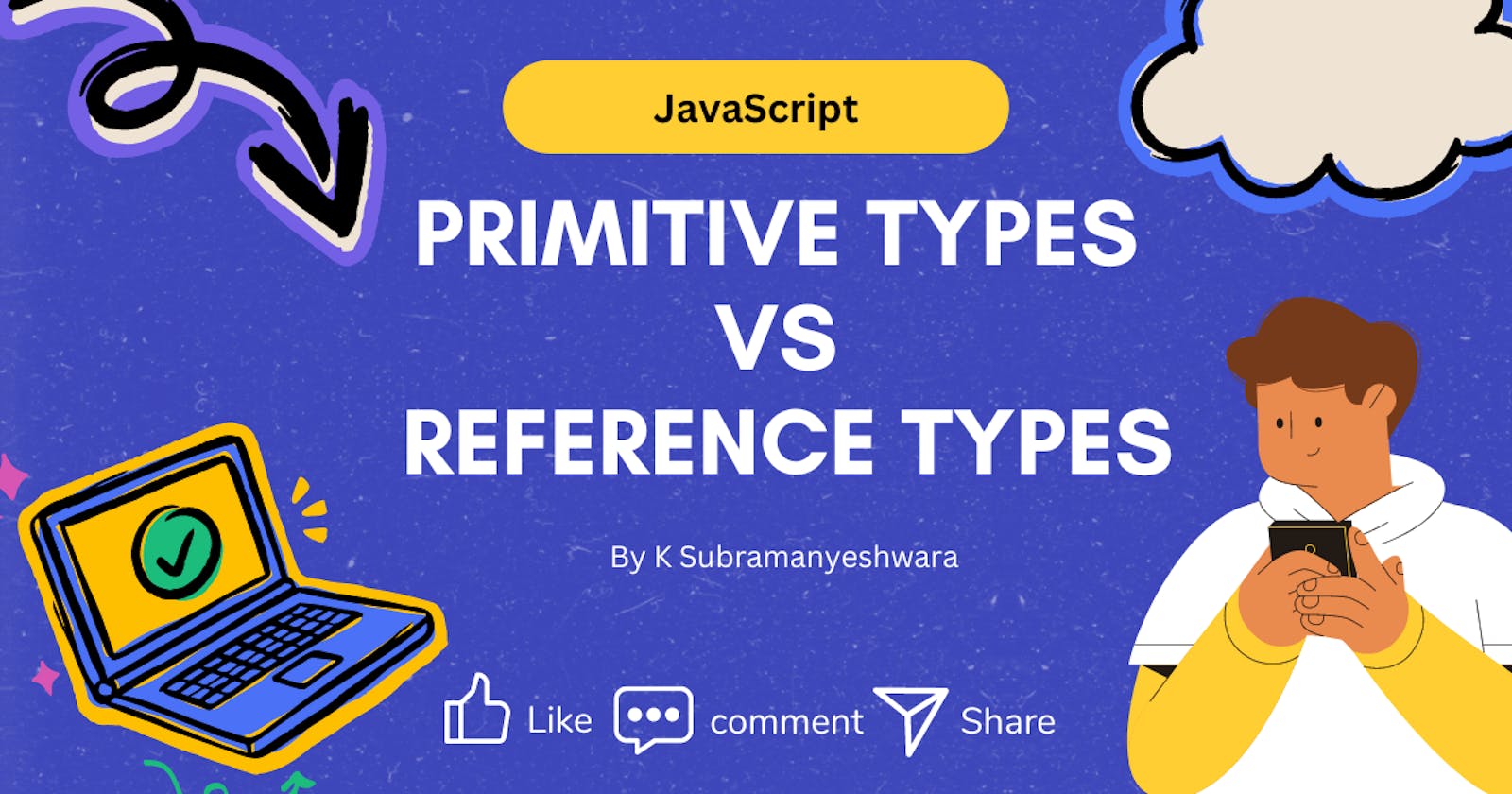 Understanding Primitive Types and Reference Types in JavaScript