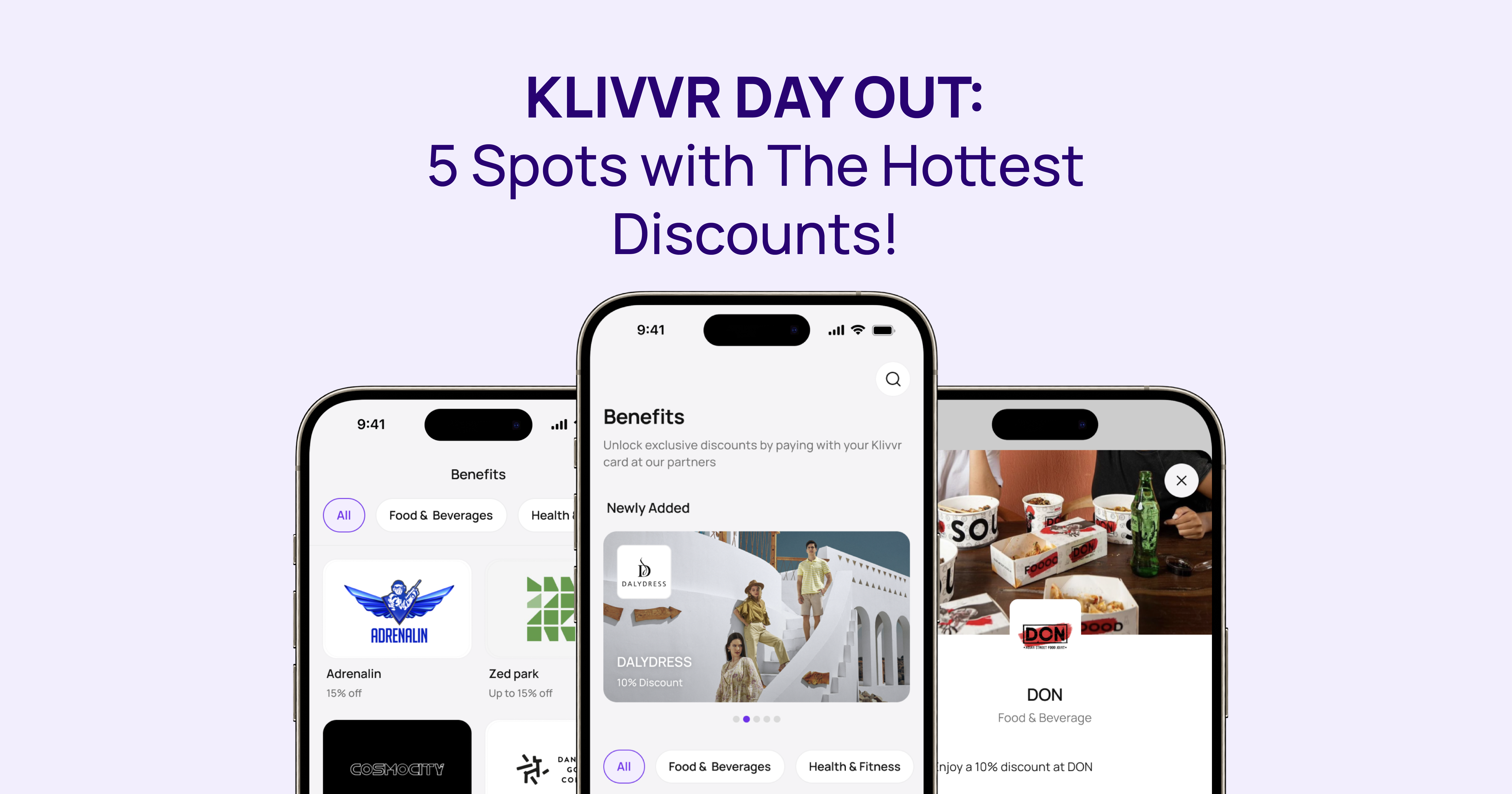 Klivvr Day Out: 5 Spots with The Hottest Discounts!