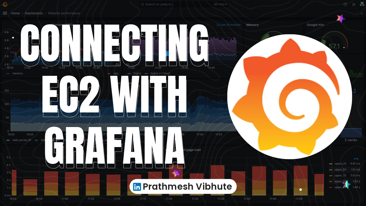 Day 74 : Connecting EC2 with Grafana .