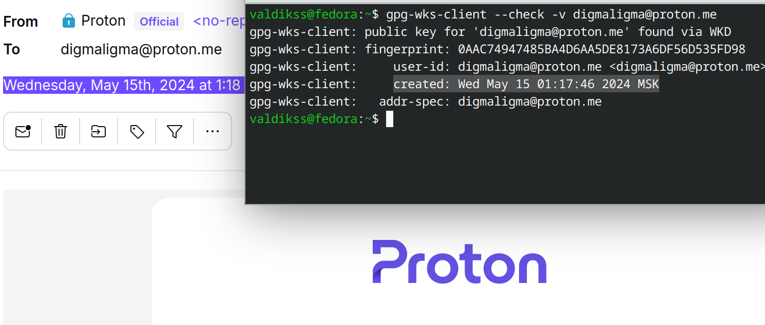 Discover Proton Mail registration date with one weird trick…