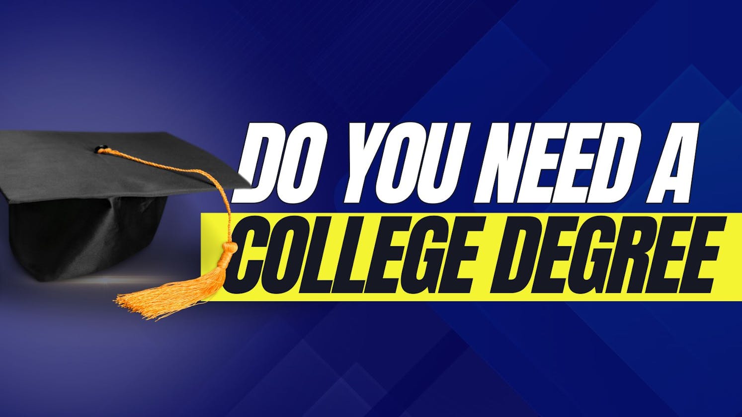 Do you need a college degree as a developer?