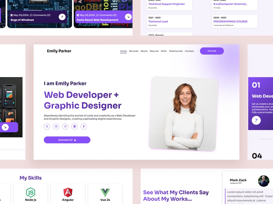 Create an Impressive Personal Portfolio with HTML, CSS, and JavaScript