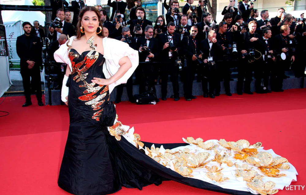 Cannes 2024: Aishwarya Rai Bachchan Dazzles in Sparkling Red Carpet Outfit