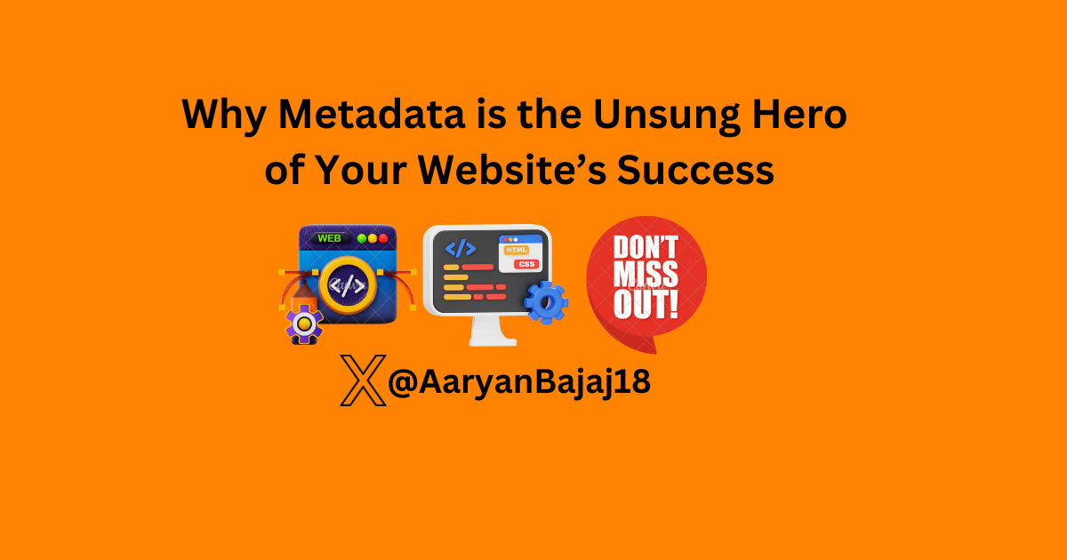 Unlocking the Power of Metadata: A Web Developer's Secret Weapon