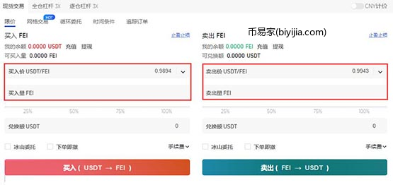 FEI币怎么买？FEI币交易和买卖教程详解