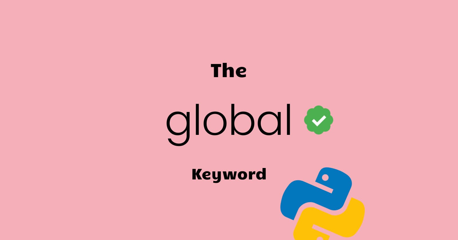 What is global Keyword in Python?