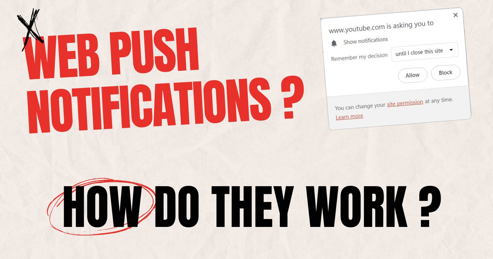 What are Web Push Notifications? And How do they work?