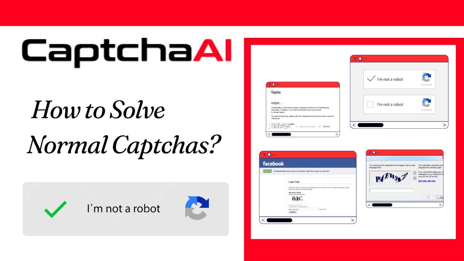 Guide for How to Solve Normal Captchas