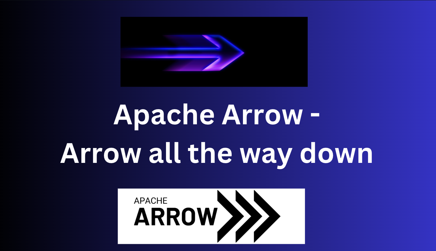 Apache Arrow - Evolution of the Big Data ecosystem