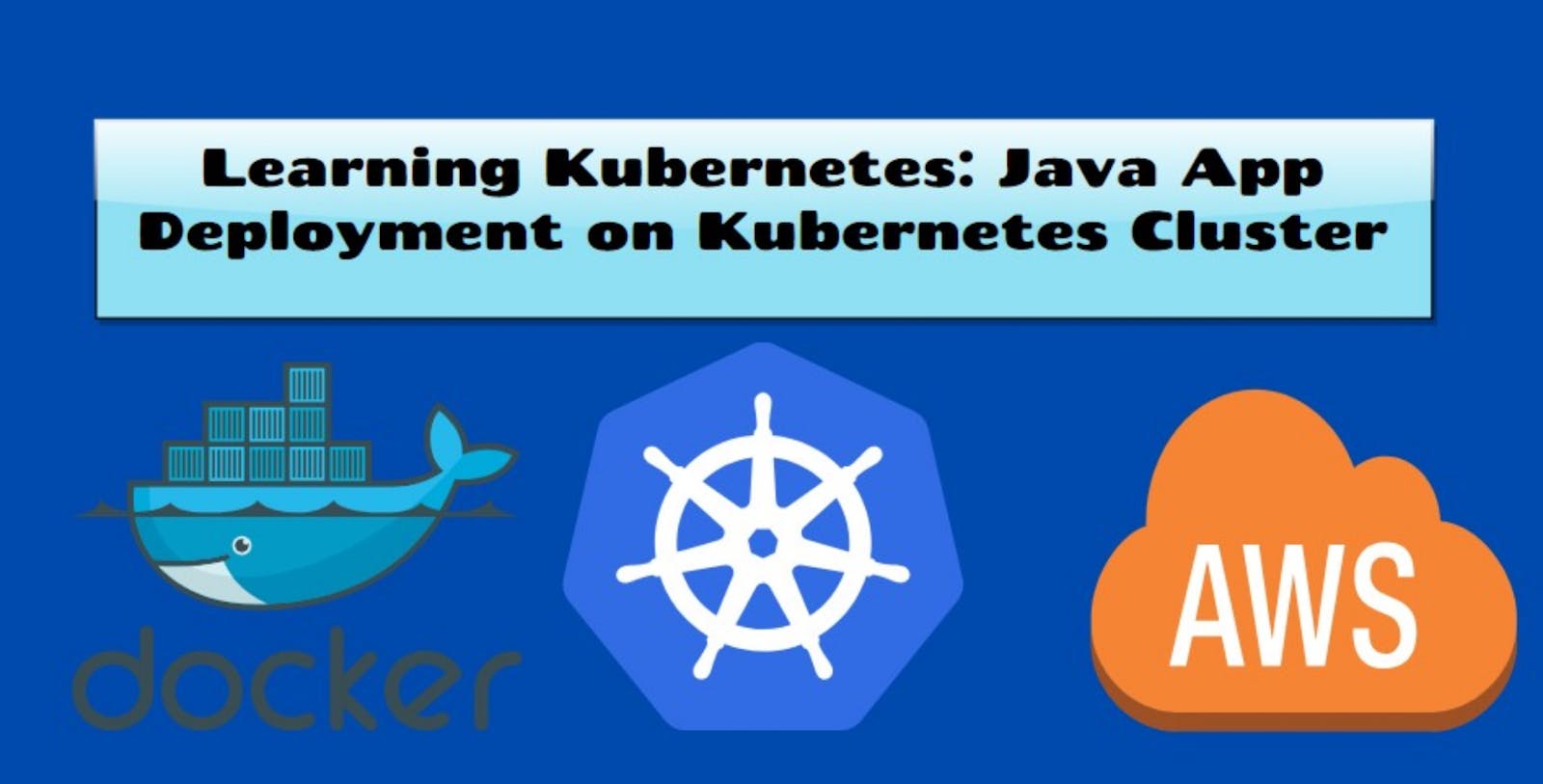 Learning Kubernetes: Java App Deployment on Kubernetes Cluster