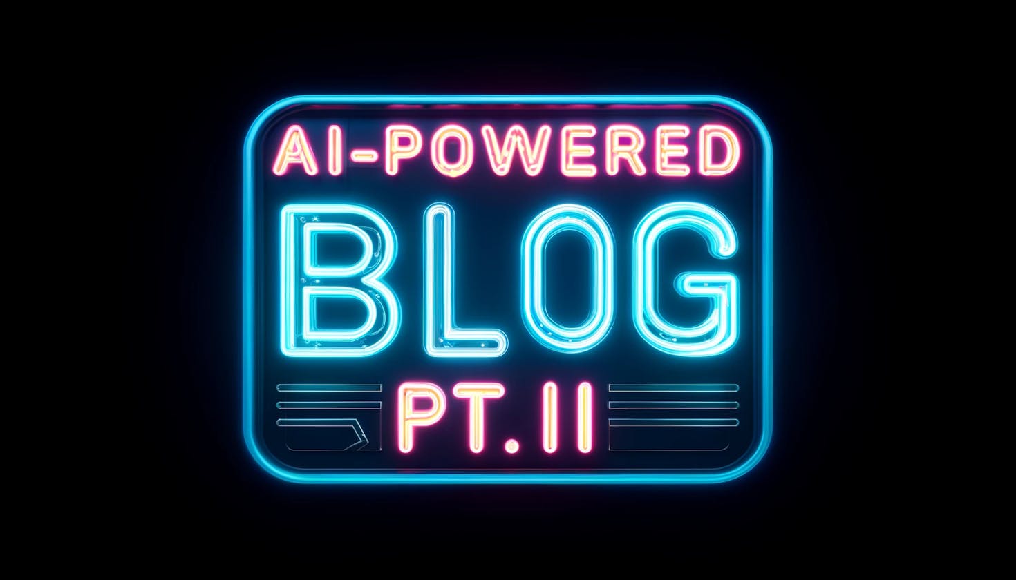 I'm Building an AI-Powered Blog: Here's How...