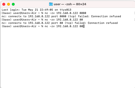 How to Verifying Open Ports Using Command 
 Prompt