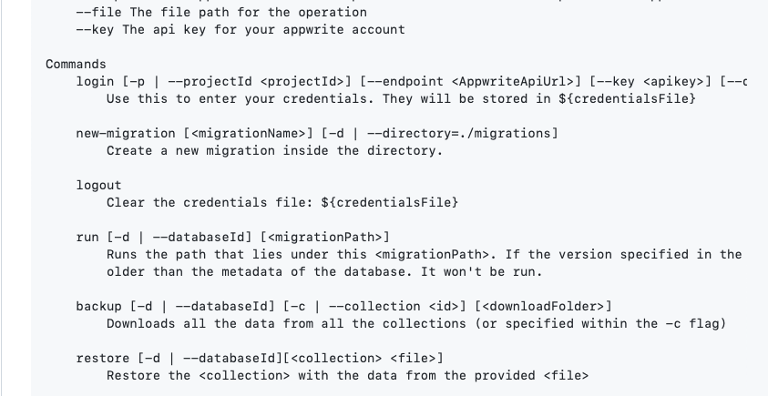 I wrote a CLI to migrate Appwrite databases