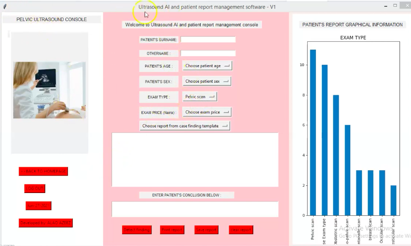 Development of Ultrasound Report Management AI: Transforming ultrasonography with Artificial Intelligence