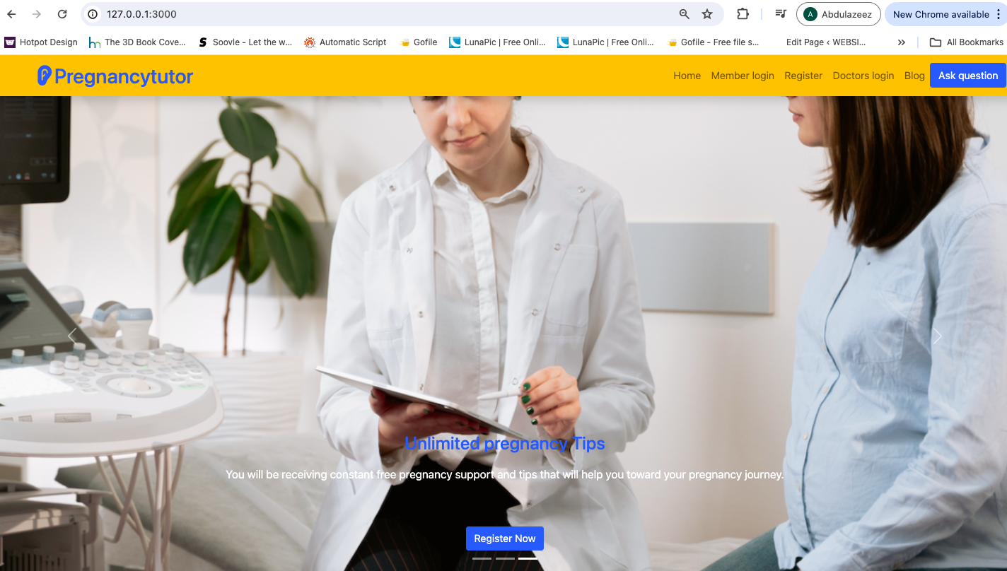 Development of the Pregnancy Portal : Bridging the Gap Between Doctors and Patients for Better Prenatal Care