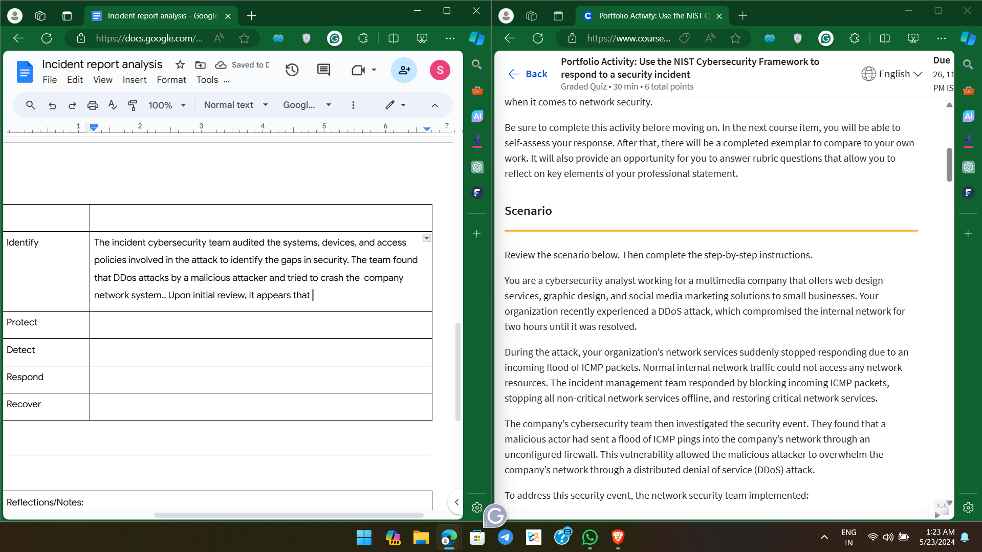 Effective Incident Response with the NIST Cybersecurity Framework