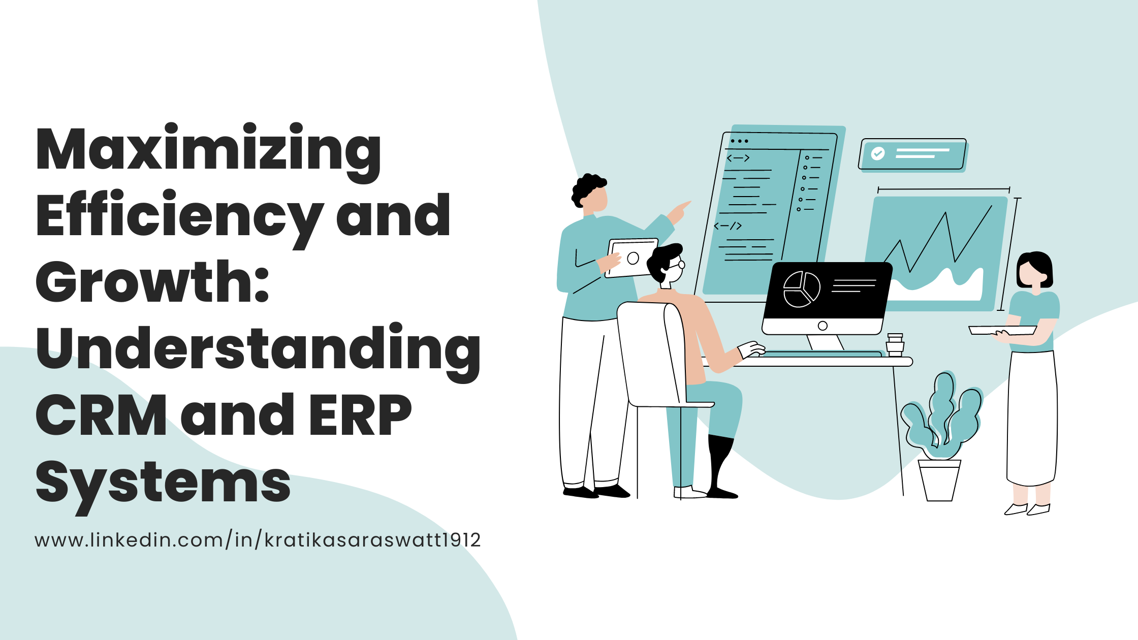 Maximizing Efficiency and Growth: Understanding CRM and ERP Systems.