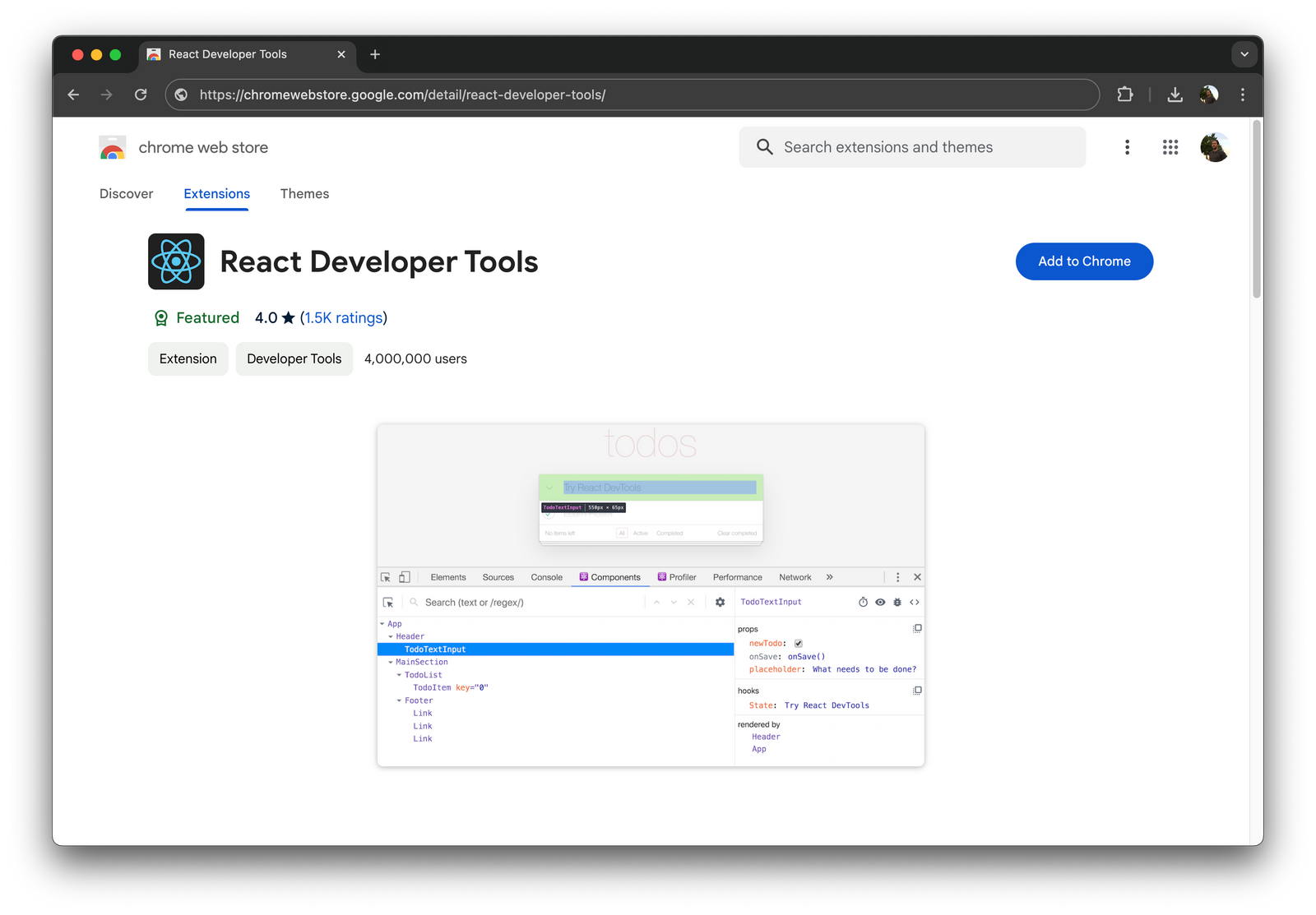 Daily Hack #day51 - React Developer Tools Browser Extension