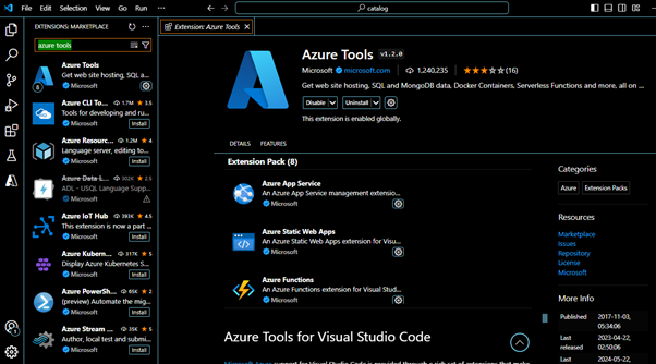 Azure Tools