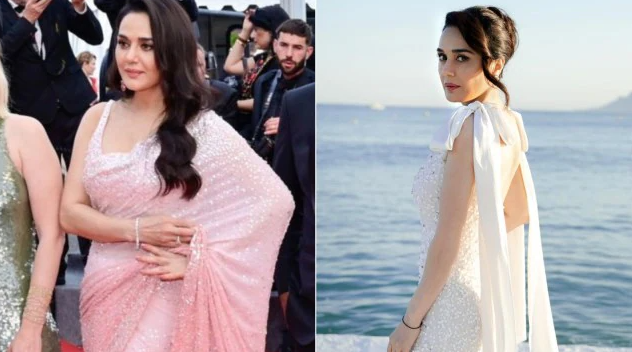 Preity Zinta Returns to Cannes Red Carpet After 17 Years in 'Understated' Saree