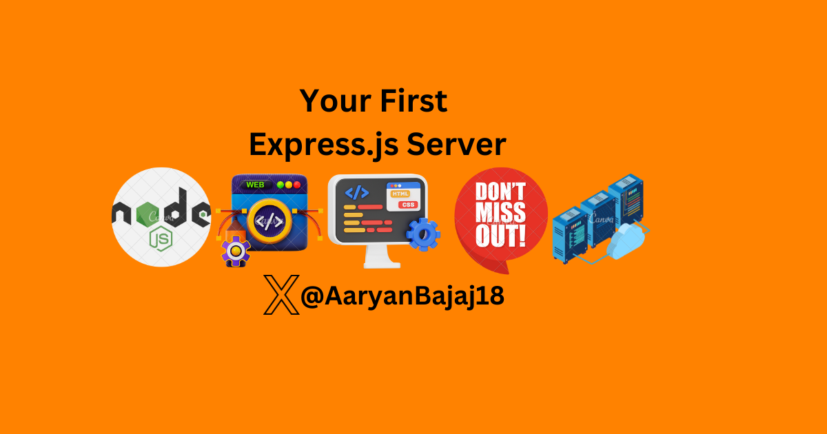Express.js Server with Real Life Analogy 😀