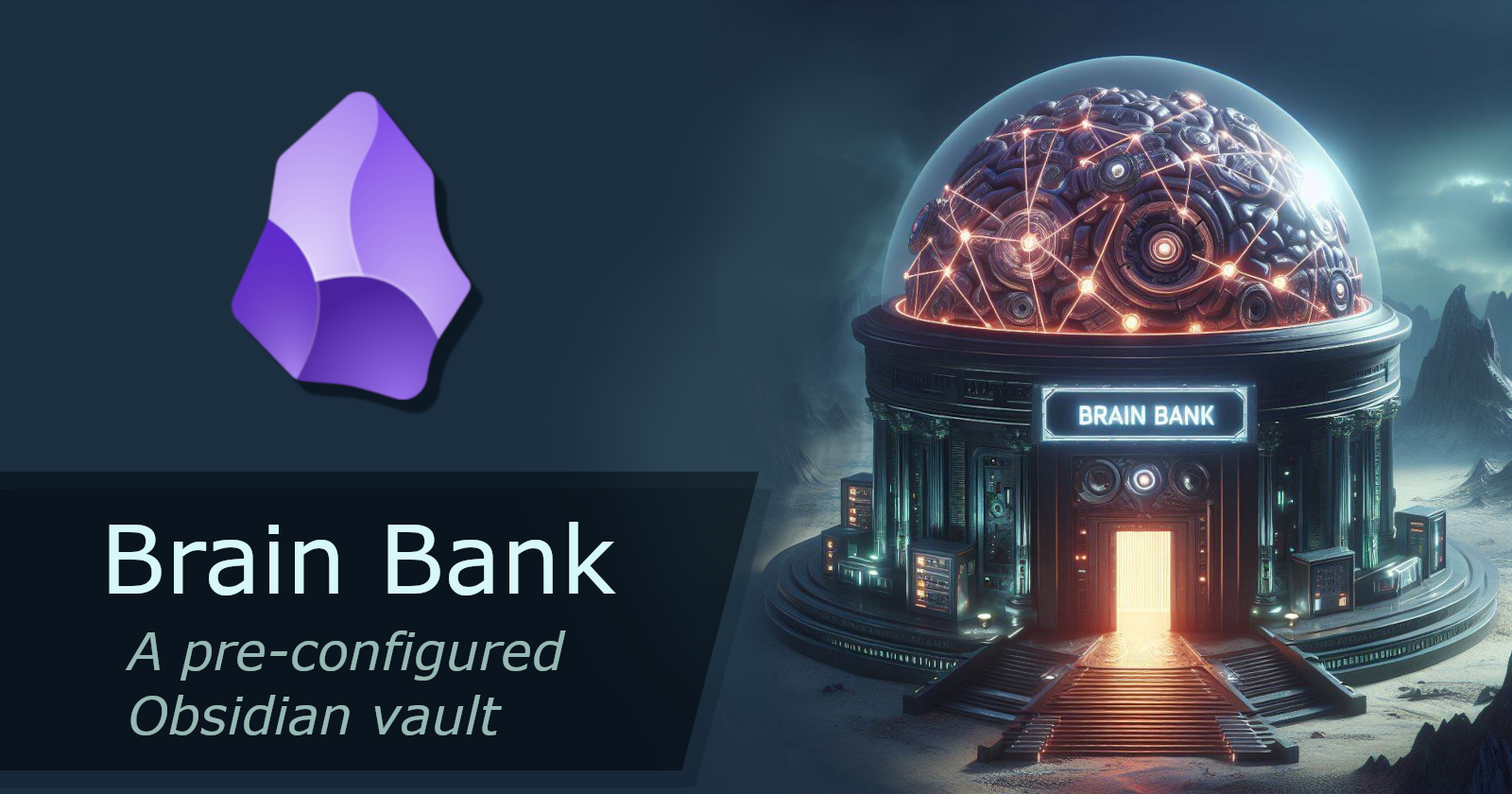 Introducing Brain Bank Obsidian vault!