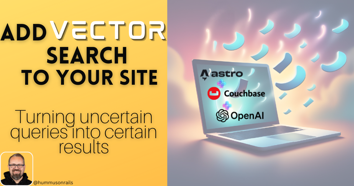 Add Vector Search to Your Site