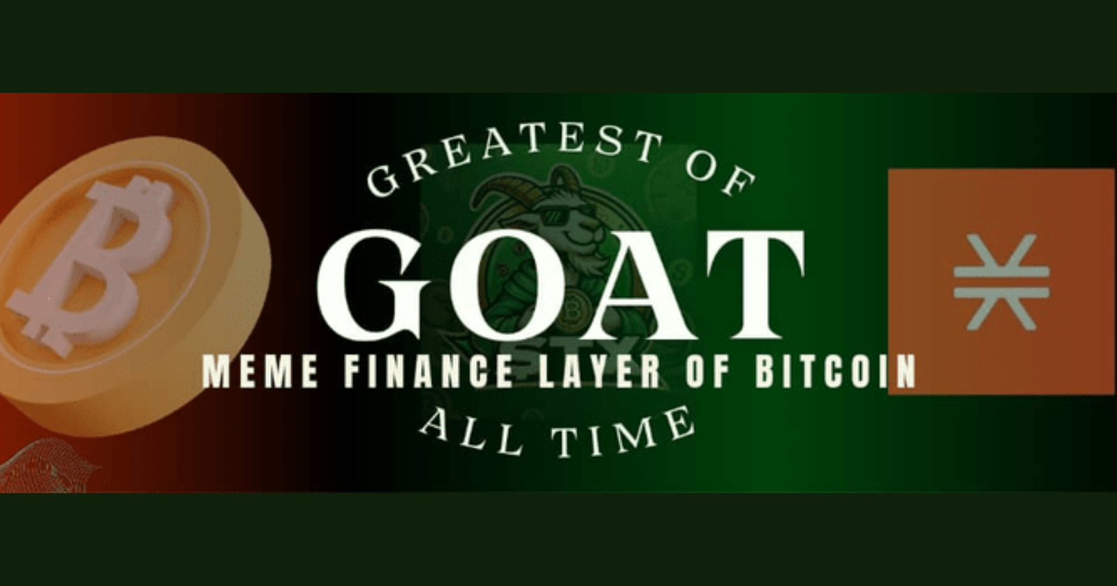 GoatCoinSTX: The First Meme Finance Layer Of Bitcoin