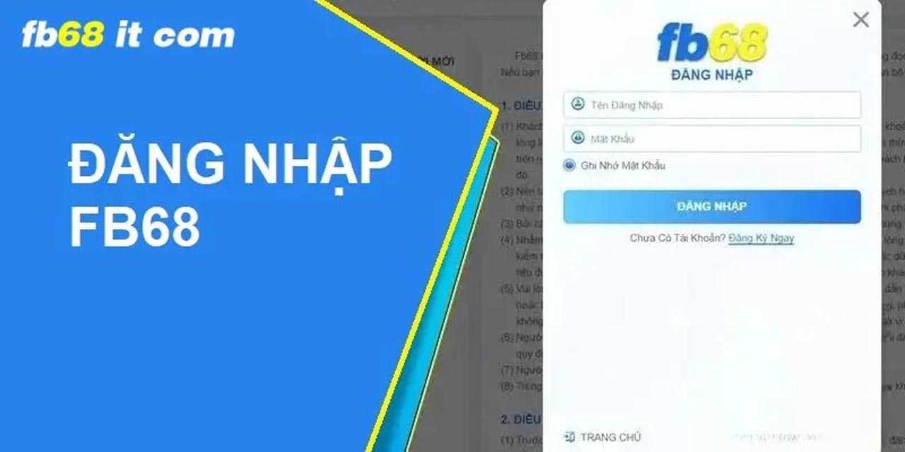 Mách bạn mẹo hay đăng nhập account FB68 dễ dàng