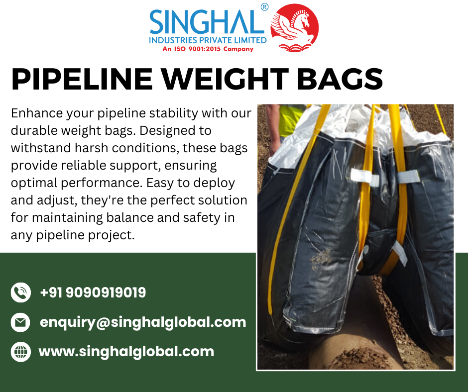 Enhancing Pipeline Stability: The Role of Weight Bags