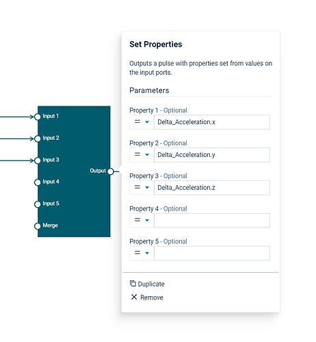 setproperties