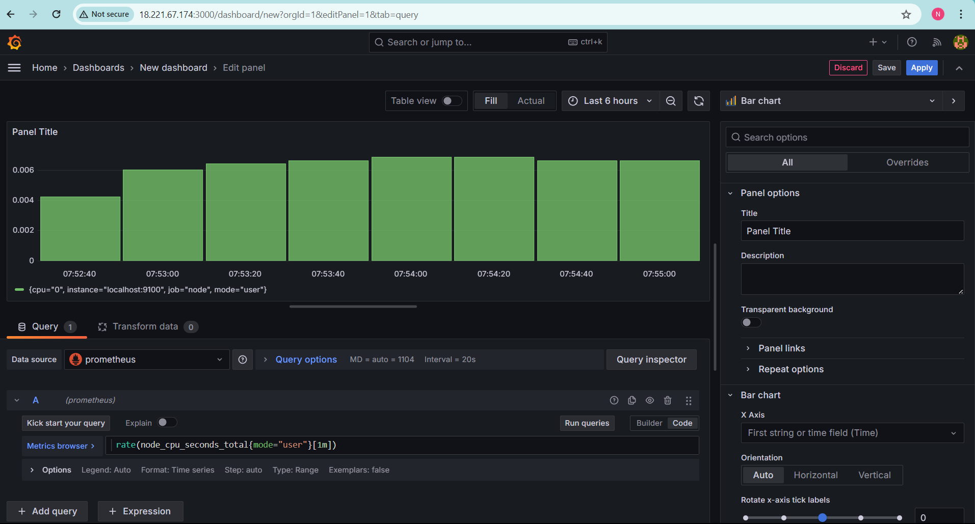 Day 74: Connecting EC2 with Grafana