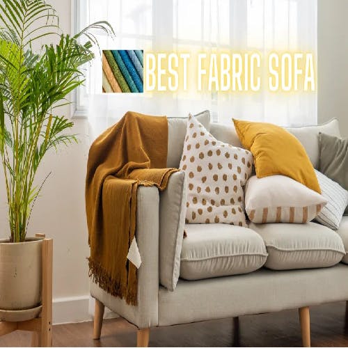 fabric sofa's photo