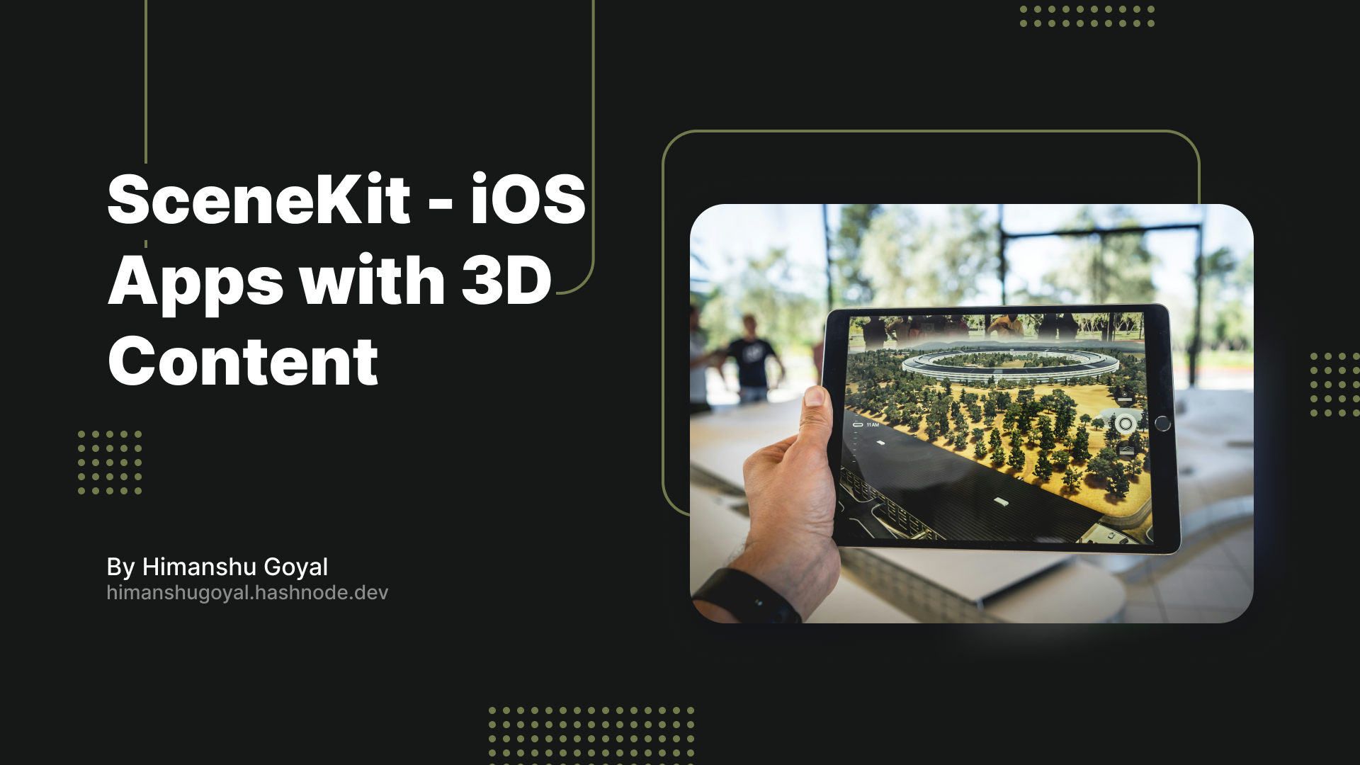 SceneKit - iOS Apps with 3D Content