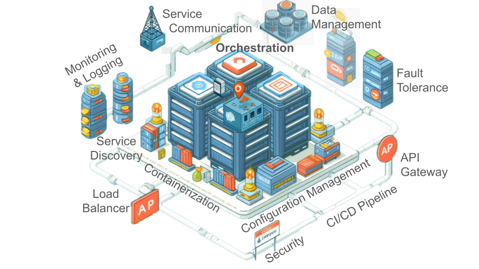 Leverage the Kubernetes Power: A Blueprint for a Microservices Orchestrator to Maximize Efficiency