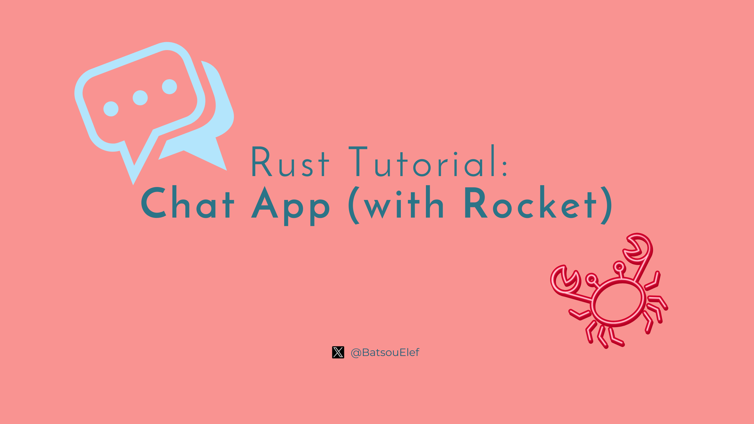 Tutorial: Real-time Chat App in Rust with Rocket 🦀⌨️