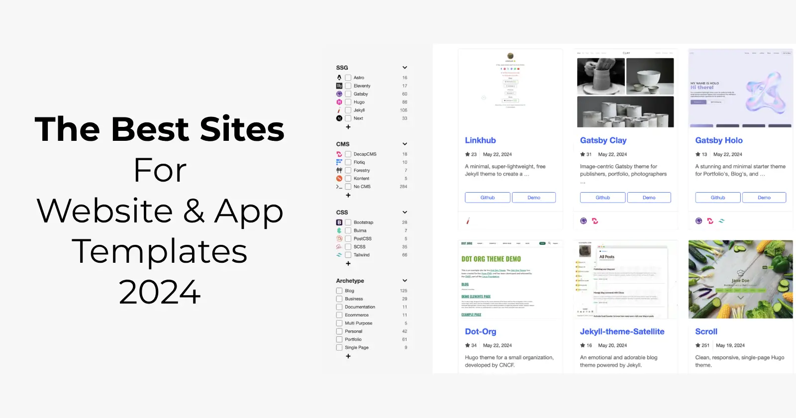 Best Sites For Website Themes and Templates  2024 🔖