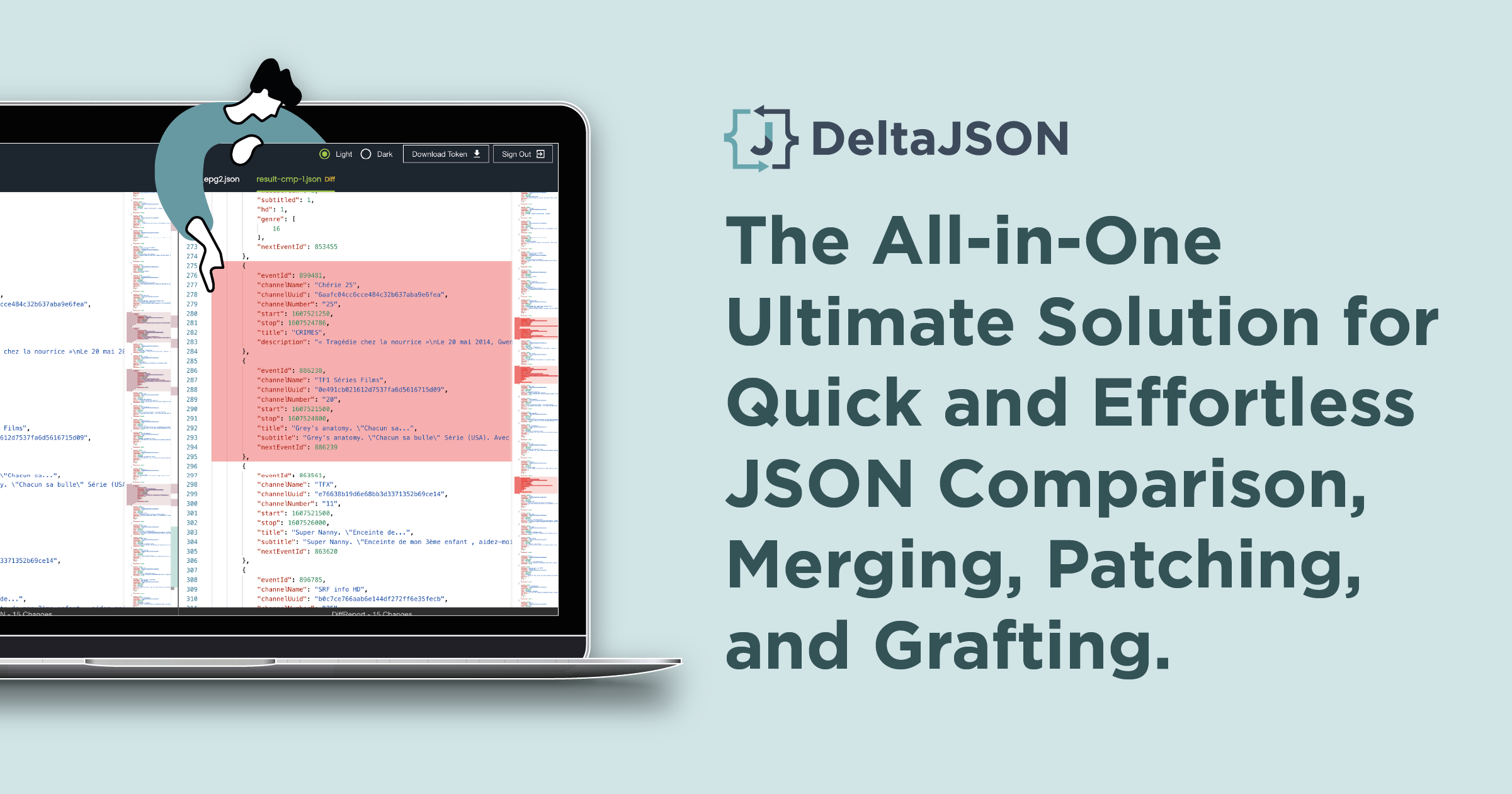 JSON Compare: Why Structured is better than line-by-line