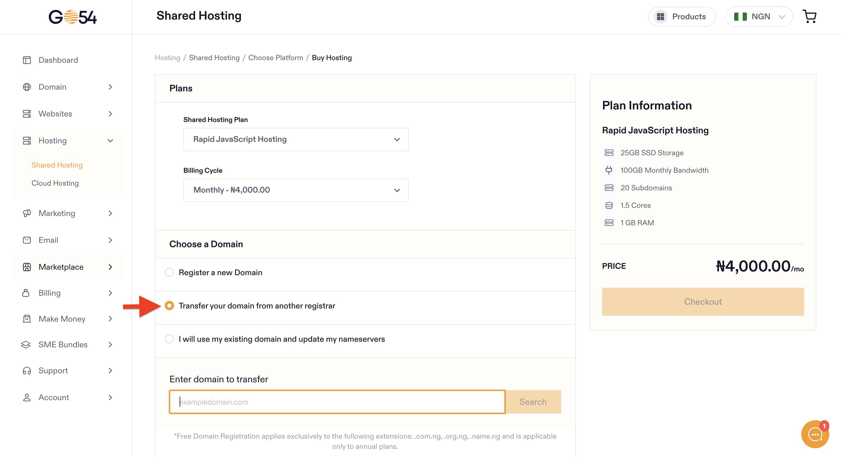 How to Deploy Your React JS Frontend App on GO54 in 5 Minutes