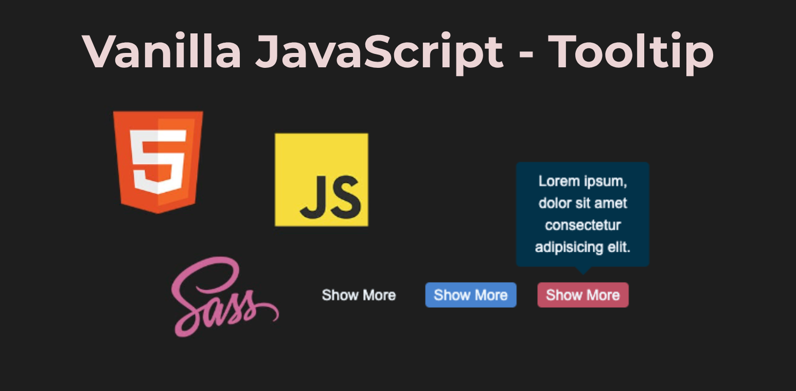 Vanilla JavaScript - Tooltip