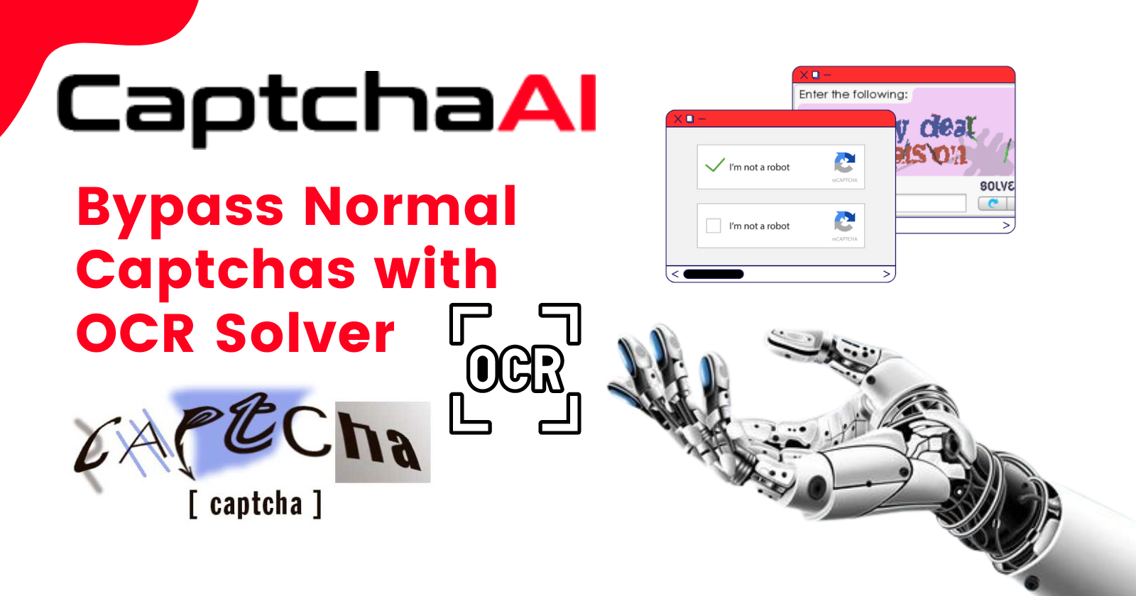 How to Bypass Normal CAPTCHAs with an OCR Solver