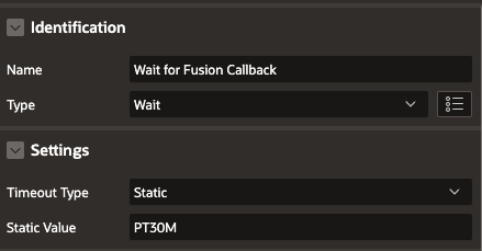 Oracle APEX Workflow Wait Activity