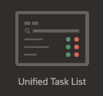 Oracle APEX Unified Task List