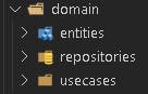 domain layer folder structrue