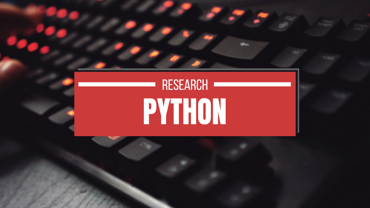 Python Programming Guide for Researchers - Part 1