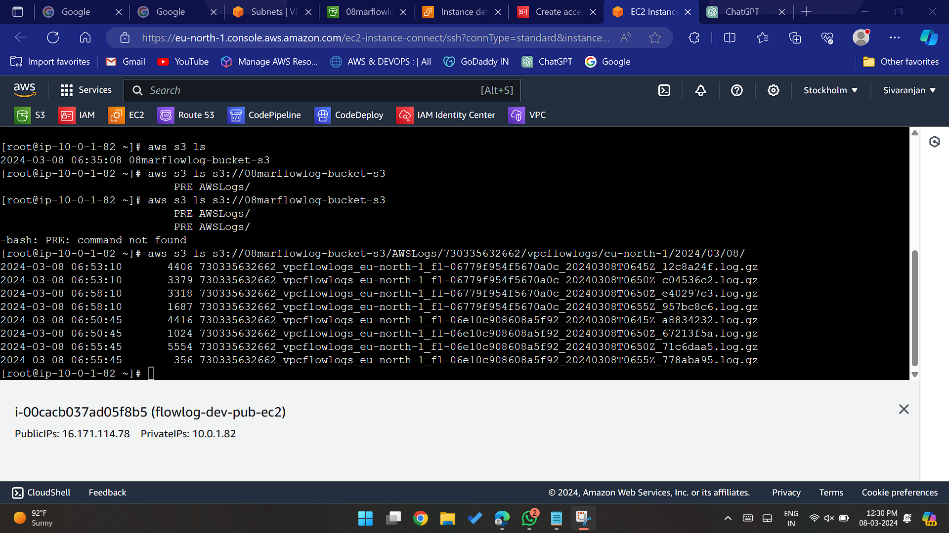 🚀 How to Configure VPC Flow Logs and Store Them in S3 🛠️
