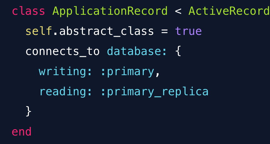 Rails database replica setup