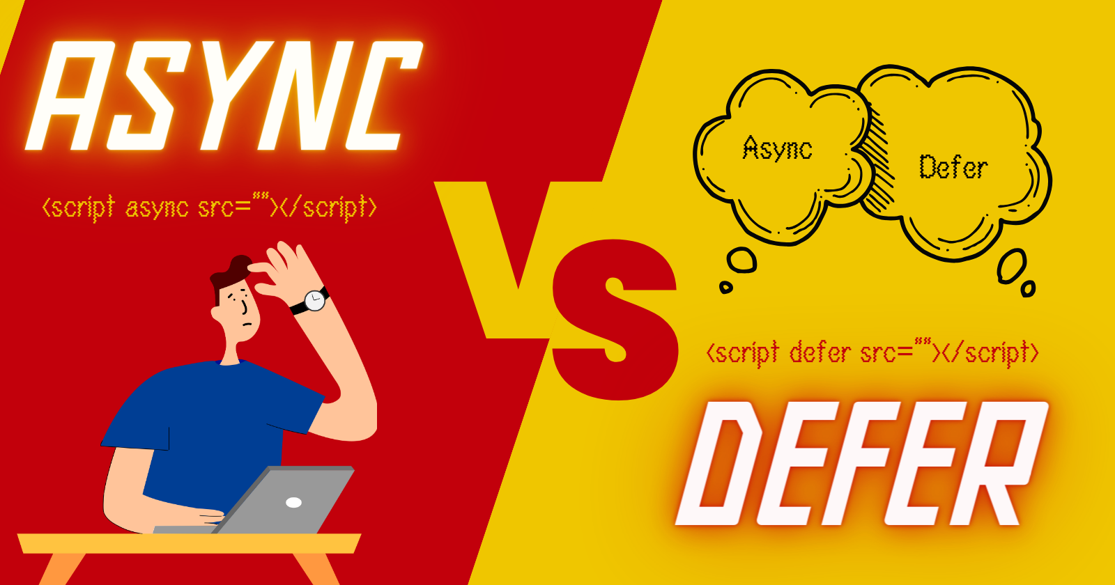 Async vs Defer