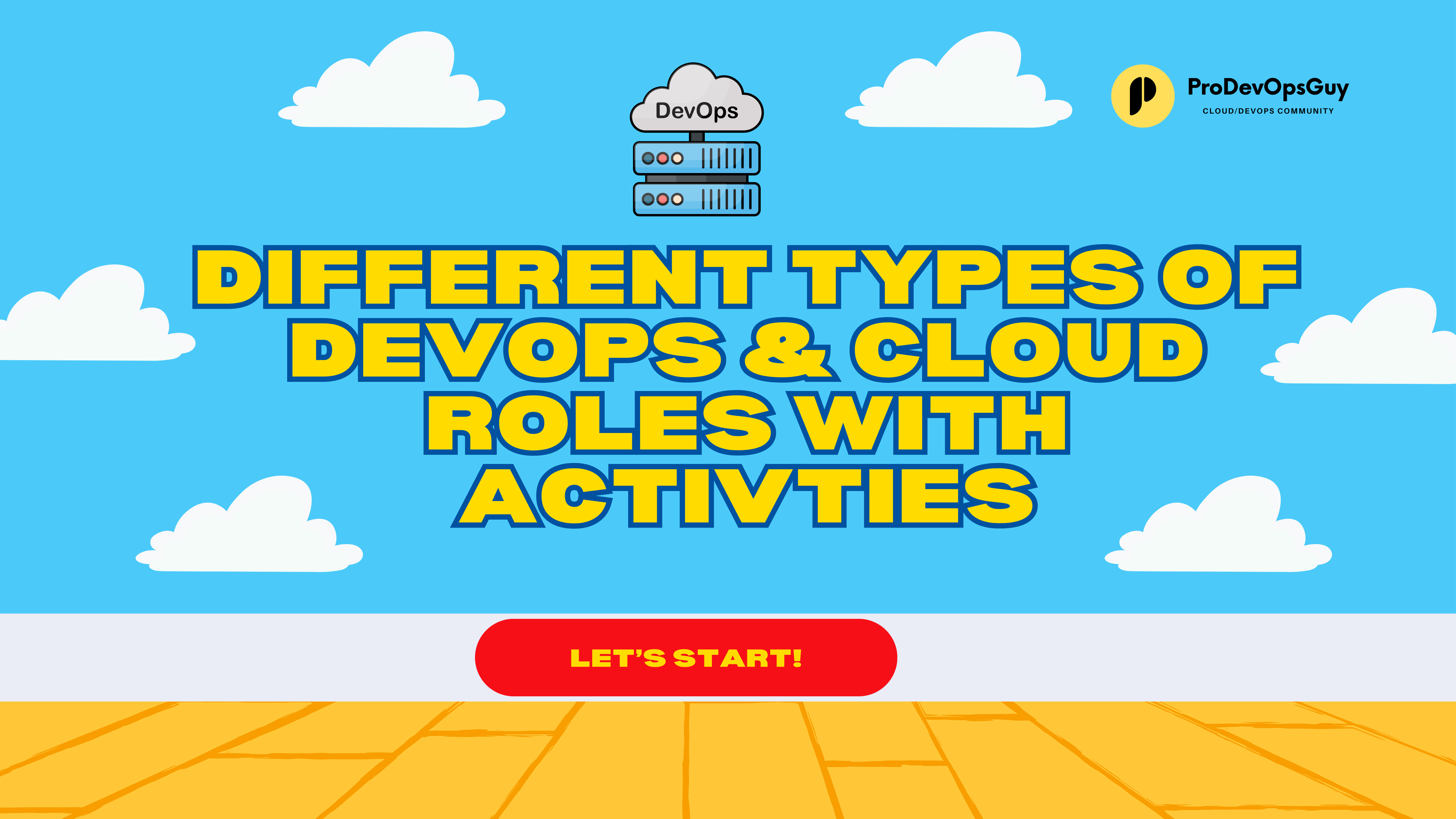 🌟 Different  types of DevOps and Cloud Roles and Their Activities 🌟